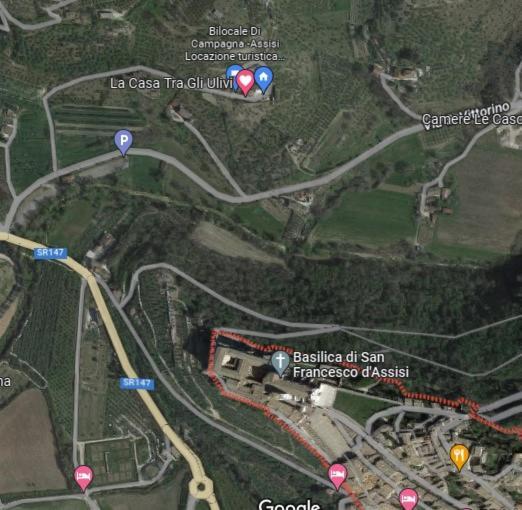 Bilocale In Campagna - Assisi Lägenhet Exteriör bild